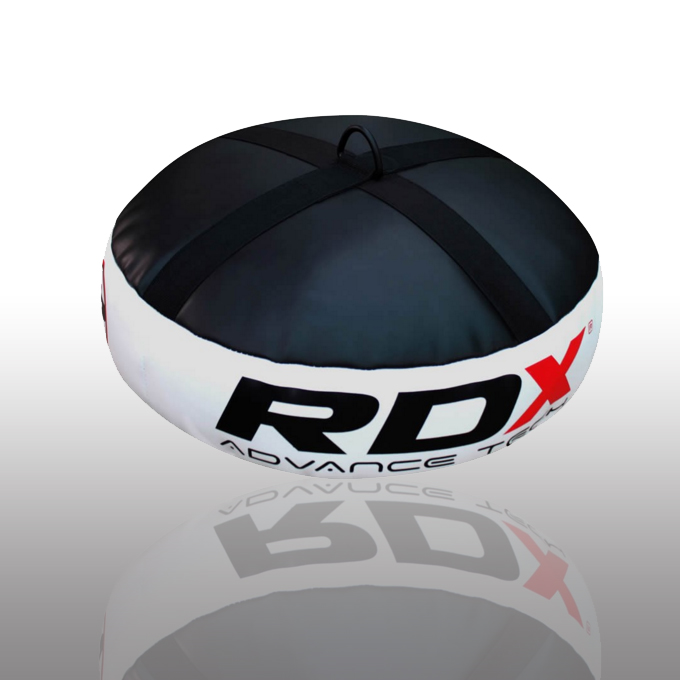 Rdx Double End Punching Bag Floor Anchor Blackwhite Power And Beauty